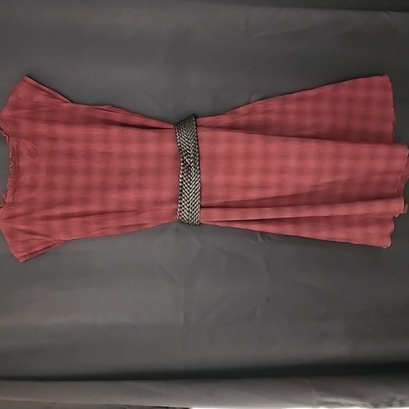 Converse One * Star Red Plaid Dress Size Medium - Picture 5 of 8